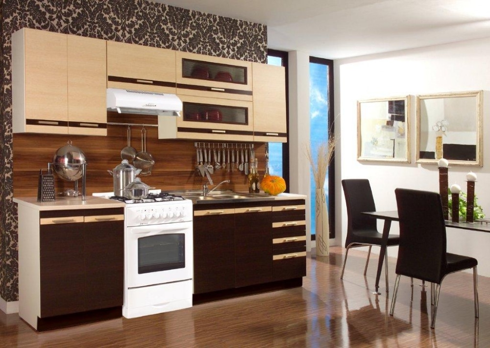 Kuchyňská linka Lungo Macchiato 180/240 cm - STOLKAR