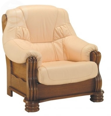 Kožené křeslo Adam - PYKA