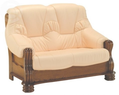 Kožený dvojsed Adam - PYKA