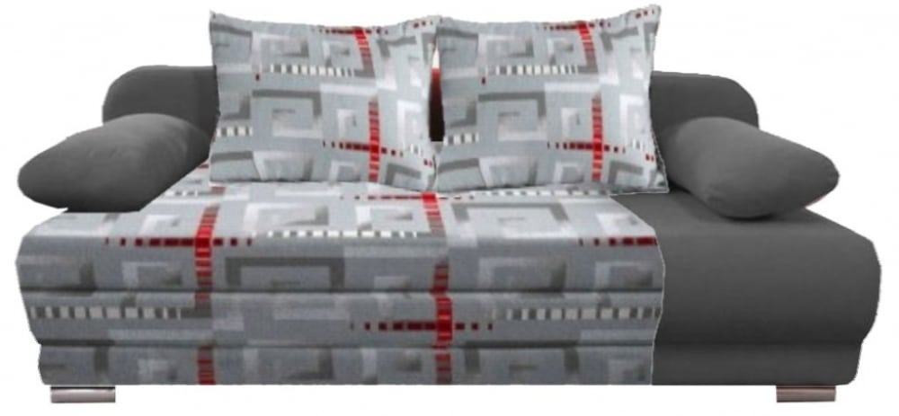 Rozkládací pohovka Lhasa šedá - FALCO