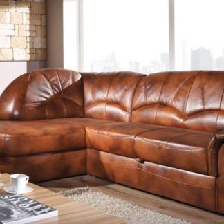 Kožená sedací souprava rohová Yardek - PYKA