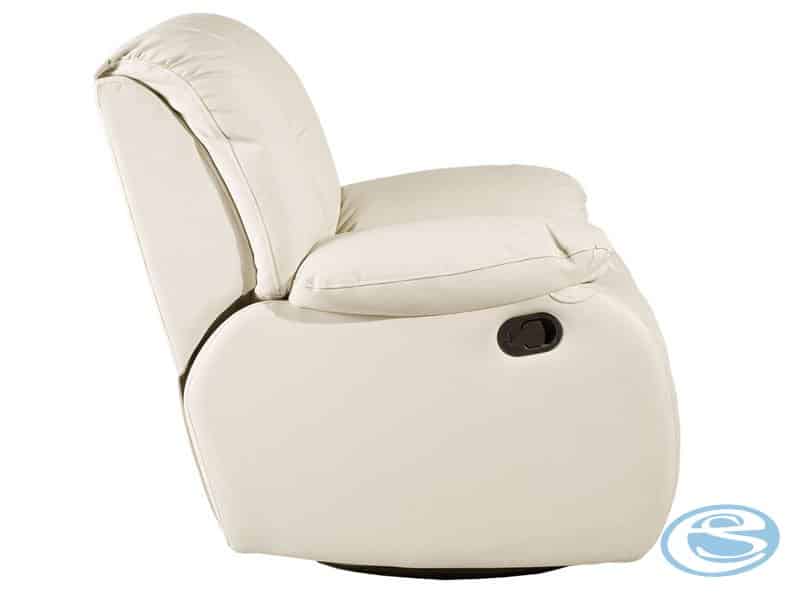 Kožené polohovací křeslo Regan - PYKA