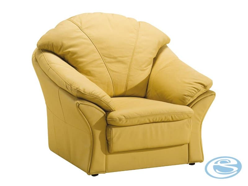 Kožené křeslo Boston - PYKA