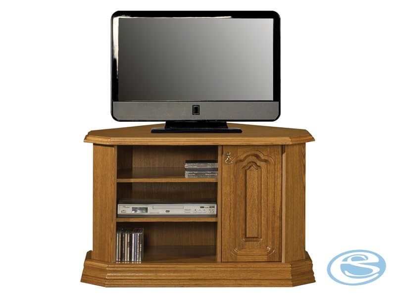 TV stolek rohový typ D Kinga masiv - PYKA