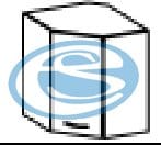 Sára horní rohová skříňka 60/60 bílá/dub sonoma - FALCO