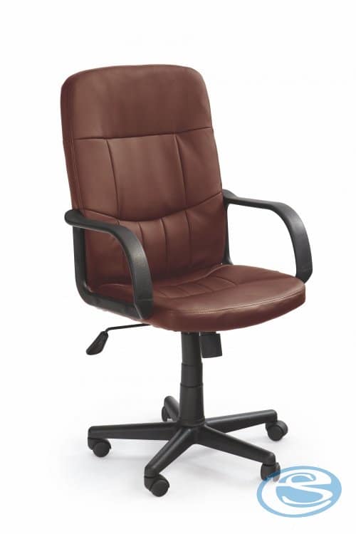 Kancelářské křeslo Denzel tmavě hnědé - HALMAR