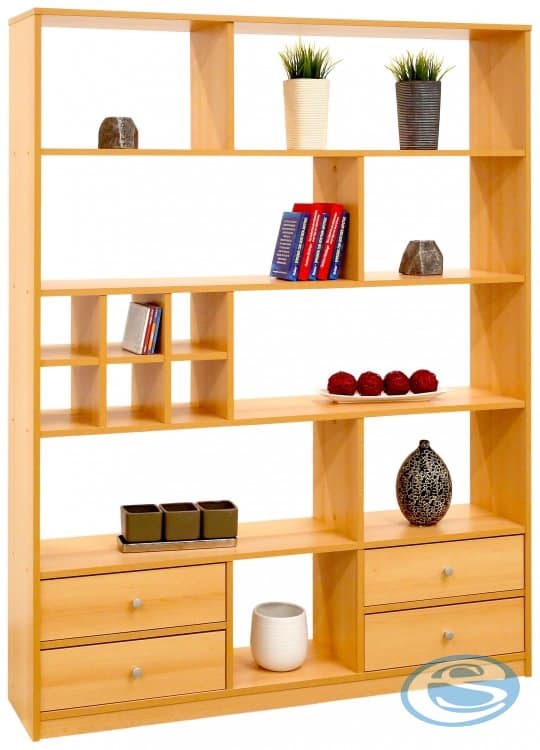 Dělící stěna - regál Optima - Mikulík