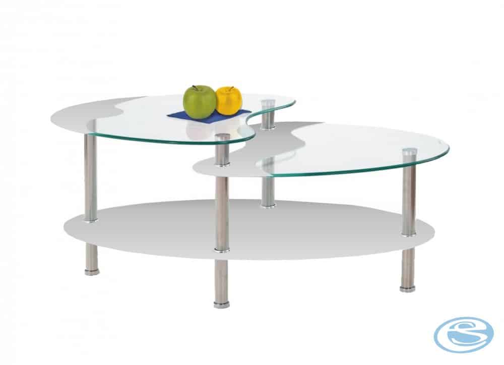 Konferenční stolek Sámos bílý - FALCO