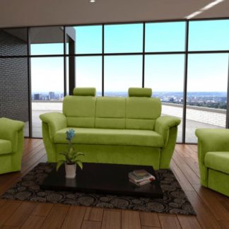 Rozkládací sedací souprava Diana zelená - FALCO