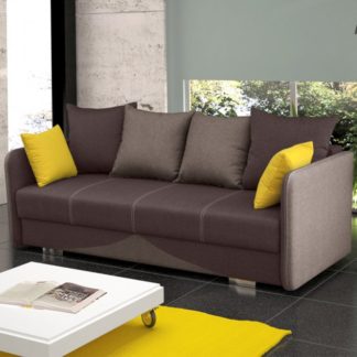 Pohovka Iga rozkládací hnědá - FALCO