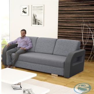 Sedací souprava Laura rozkládací světle šedá - FALCO