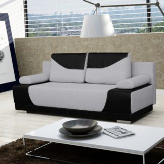 Pohovka Manhatan rozkládací černo-šedá - FALCO