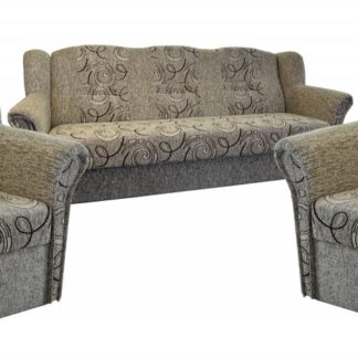 Sedací souprava Agata 3+1+1 béžová kola - FALCO