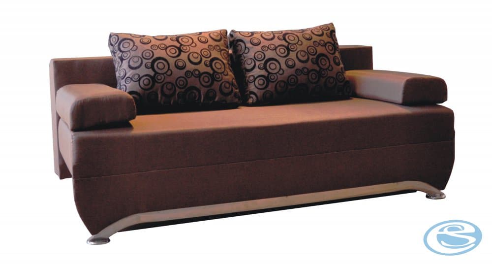 Pohovka Lucie hnědá vysoký sed - FALCO