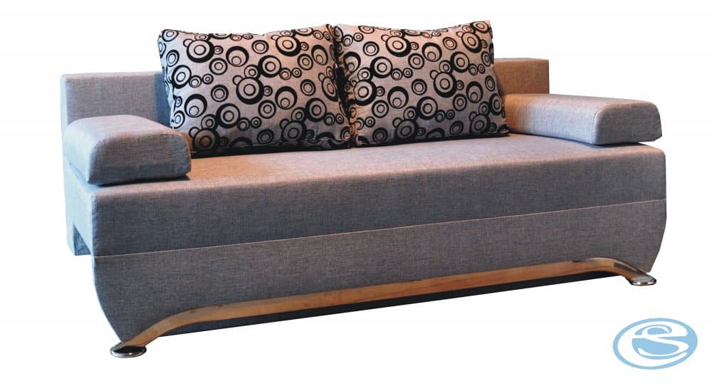 Pohovka Lucie šedá vysoký sed - FALCO