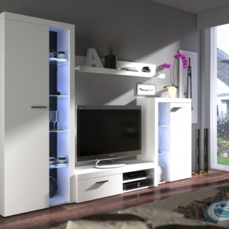 Obývací stěna Rumba bílá - FALCO