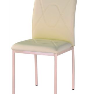 Jídelní čalouněná židle H-623 béžová/chrom - FALCO