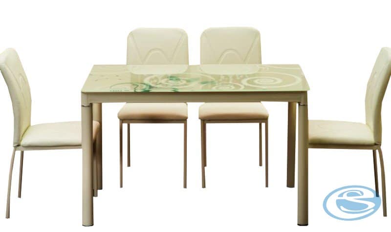 Jídelní set Damar 4+1 béžová - FALCO