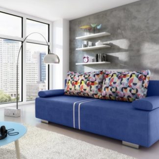 Pohovka Malina rozkládací modrá - FALCO