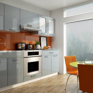 Kuchyňská linka Adelaid 220/220 vysoký lesk - FALCO