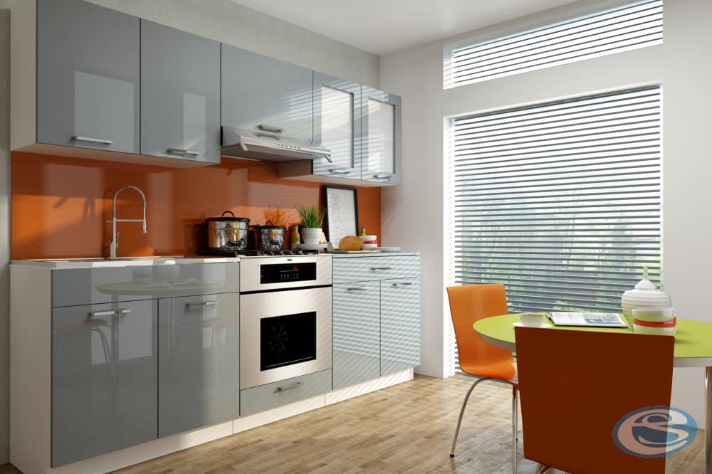 Kuchyňská linka Adelaid 220/220 vysoký lesk - FALCO