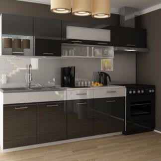 Kuchyňská linka Dorka 240/180 vysoký lesk - FALCO