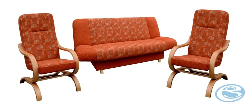 Sedací souprava Olek 3+1+1 platan22/buk - FALCO