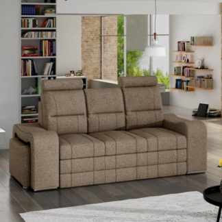 Pohovka Wenus rozkládací světle hnědá - FALCO