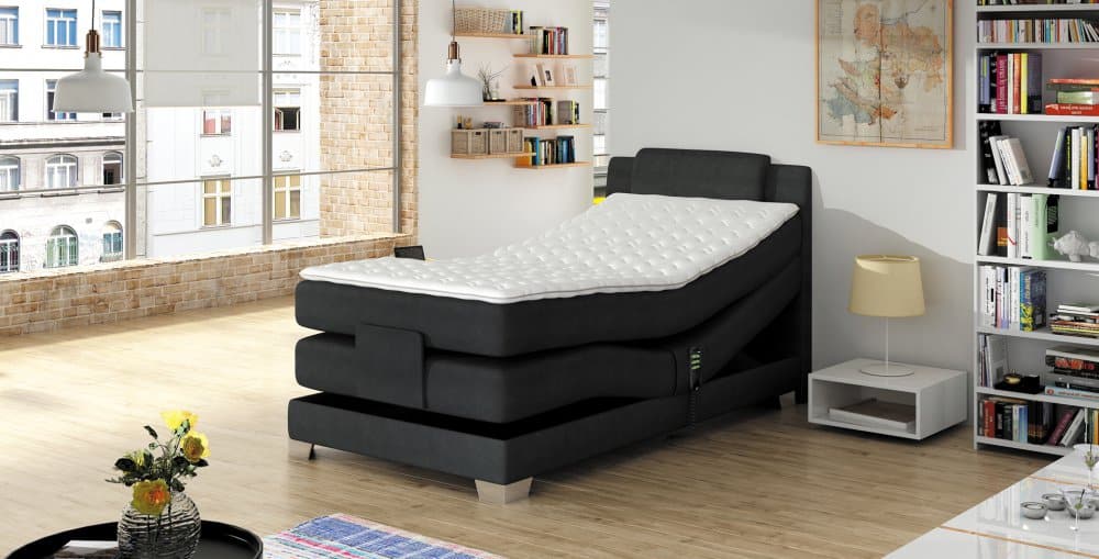 Postel Wave boxspring 100x200 + elektrické polohování - WERSAL