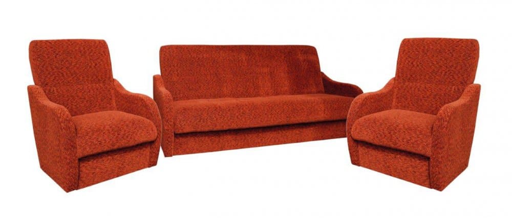 Sedací souprava Jasmína 3+1+1 cihlová - FALCO