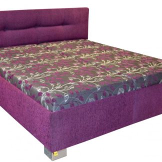 Čalouněná postel Izidora 180x200 fialová - PROKOND