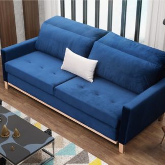 Pohovka Ajza rozkládací modrá - FALCO