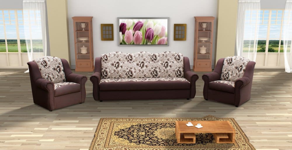 Sedací souprava Omega Lux 3+1+1 rozkládací - FALCO