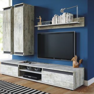 Obývací stěna Lado bílá borovice - FALCO