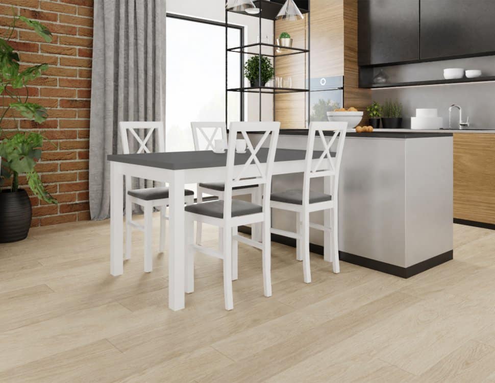 Jídelní sestava bílá 4+1 Lukáš - FALCO