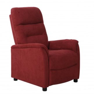 Relaxační polohovací křeslo Shelby vínová - FALCO