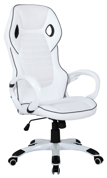 Kancelářské křeslo Cedex, bílá/šedá