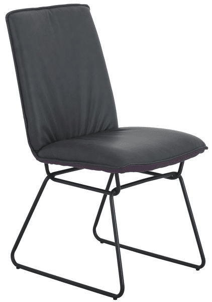 Jídelní židle Henrieta, šedá/fialová