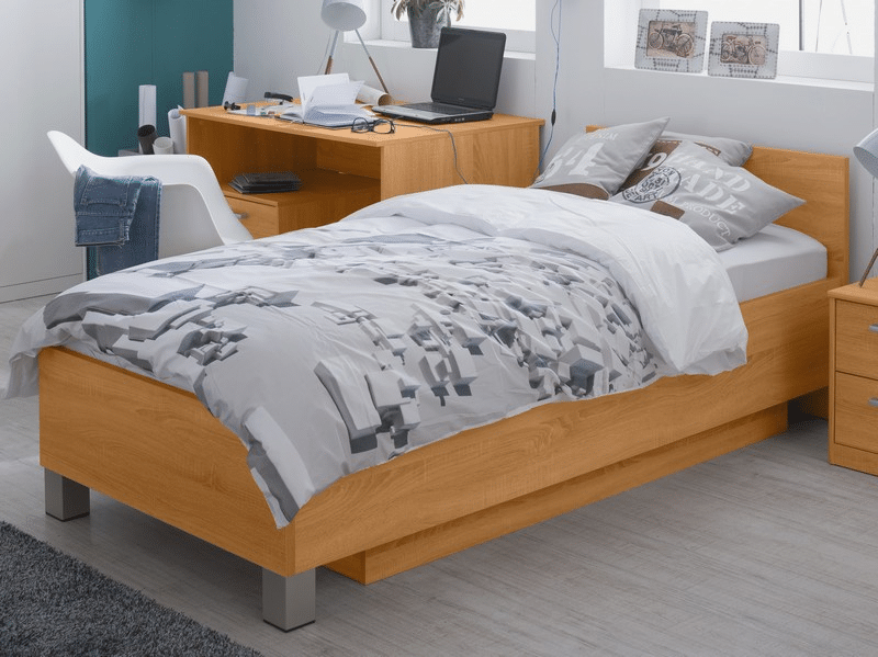 Postel Mega 160, 90x200 cm, buk