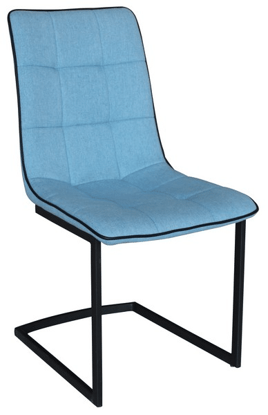Jídelní židle Ravenna, modrá látka