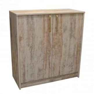 Komoda K1-2D bílá borovice - FALCO