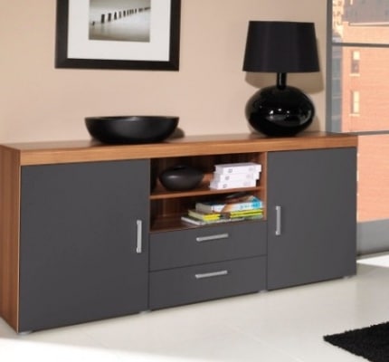 Komoda Samba R5 švestka/krém - JUREK