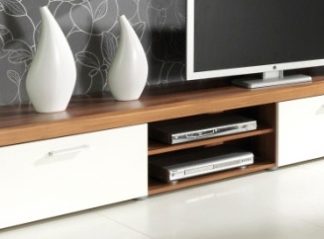 TV stolek Samba R8 švestka/grafit - JUREK