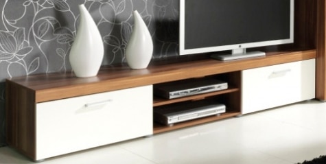 TV stolek Samba R8 švestka/grafit - JUREK