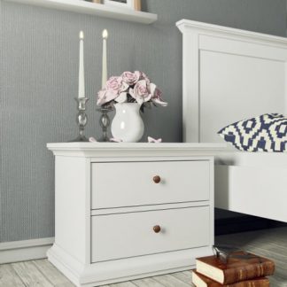 Noční stolek Paris 70301 bílý - TVI