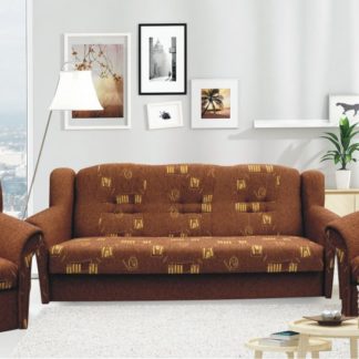 Sedací souprava Agata 3+1+1 hnědá opus - FALCO