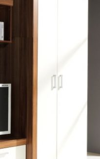 Šatní skříň Samba R1 švestka/krém - JUREK