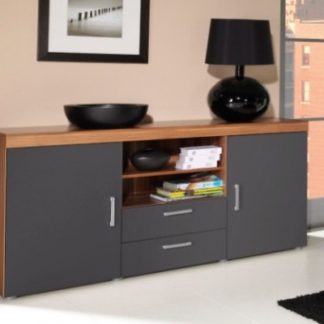 Komoda Samba R5 švestka/grafit - JUREK