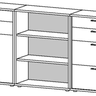 Tvilum Kombinace Prima 80400/177 - TVI