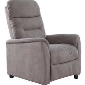 Relaxační polohovací křeslo Shelby šedé - FALCO